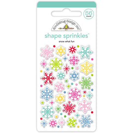 Snow What Fun - Doodlebug Sprinkles Adhesive Glossy Enamel Dots
