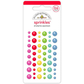 Oh What Fun - Doodlebug Sprinkles Adhesive Glossy Enamel Dots