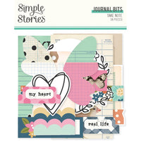 Take Note - Simple Stories Journal Bits & Pieces Die Cuts 38/pkg
