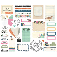 Take Note - Simple Stories Journal Bits & Pieces Die Cuts 38/pkg
