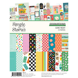 Game Night - Simple Stories Game Night 6"x8" Paper Pad