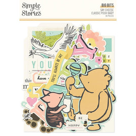Classic Pooh Baby - Simple Stories Big Bits & Pieces Die Cuts 18/Pkg