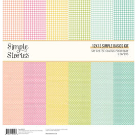 Classic Pooh Baby - Simple Stories Simple Basics Kit 12"x12"