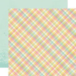 Special Delivery - Simple Stories Pooh Baby Double-Sided Cardstock 12"x12"
