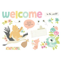 Classic Pooh Baby - Simple Stories Simple Page Pieces Die Cuts 14/Pkg