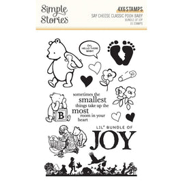 Bundle Of Joy - Simple Stories Classic Pooh Baby Photopolymer Stamps