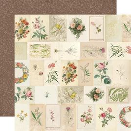 All The Possibilities - Simple Stories Vintage Junk Double-Sided Cardstock 12"x12"