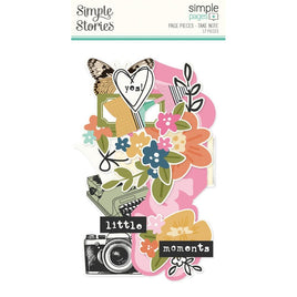Take Note - Simple Stories Simple Page Pieces Die Cuts 17/Pkg