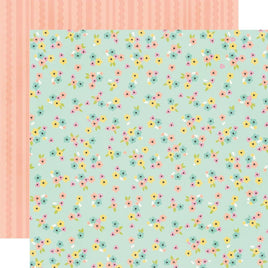 So Sweet - Simple Stories Pooh Baby Double-Sided Cardstock 12"x12"