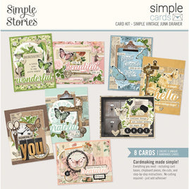 Simple Vintage Junk Drawer - Simple Stories Simple Cards Card Kit