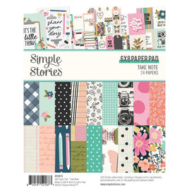Take Note - Simple Stories 6"x8" Paper Pad