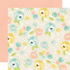 Bundle Of Joy - Simple Stories Pooh Baby Double-Sided Cardstock 12"x12"