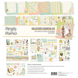 Say Cheese Classic Pooh Baby - Simple Stories Collector's Essential Kit 12"x12"