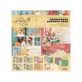 Journaling Through Time - Graphic 45 Collection Pack 12"X12"