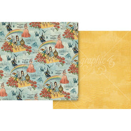Never Doubt Your Magic - Graphic 45 Wonder Of OZ Double-Sided Cardstock 12"X12"
