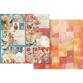 May & June - Journaling Through Time Double-Sided Cardstock 12"X12"