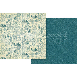 Brain's, Heart And Courage - Graphic 45 Wonder Of OZ Double-Sided Cardstock 12"X12"