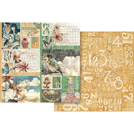 November & December - Journaling Through Time Double-Sided Cardstock 12"X12"