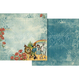 Shared Experience - Graphic 45 Wonder Of OZ Double-Sided Cardstock 12"X12"