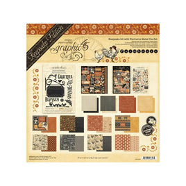 Farmhouse - Graphic 45 Keepsake Kit With Exclusive Metal Die Set