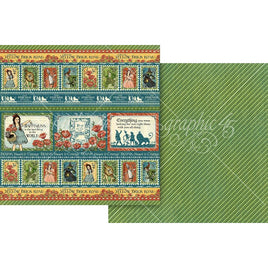 Good Friends - Graphic 45 Wonder Of OZ Double-Sided Cardstock 12"X12"