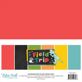 Field Trip - Echo Park Solids Collection Kit 12"X12"