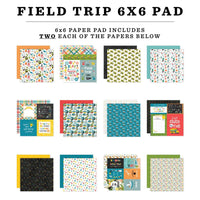 Field Trip - Echo Park Double-Sided Paper Pad 6"X6"