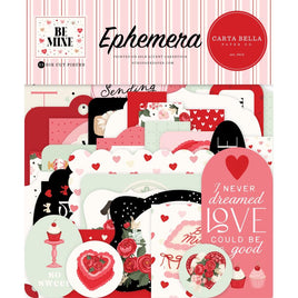 Be Mine - Carta Bella Cardstock Ephemera