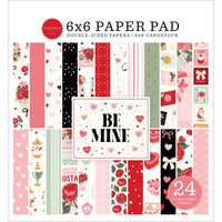 Be Mine - Carta Bella Double-Sided Paper Pad 6"X6"