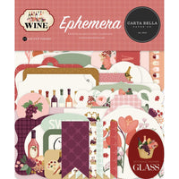 Wine - Carta Bella Cardstock Ephemera