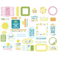 You Are My Sunshine - Echo Park Cardstock Ephemera