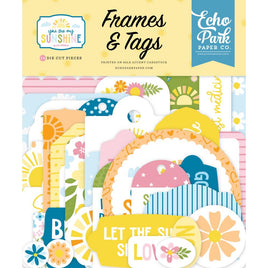 You Are My Sunshine - Echo Park Frames & Tags Ephemera