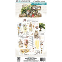 Whispering Way - 49 And Market Blendable Rub-On Transfer Set 6"X12"