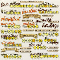 Nostalgic Memories - 49 And Market Chipboard Set