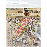 Nostalgic Memories - 49 And Market Chipboard Set