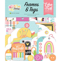 Craft Room - Echo Park Frames & Tags Ephemera