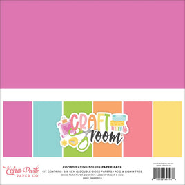 Craft Room - Echo Park Solids Kit 12"X12"