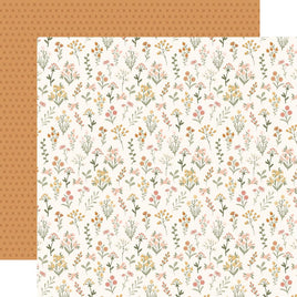 Wonderful Wildflowers - Carta Bella Silly Goose Cardstock 12"X12"