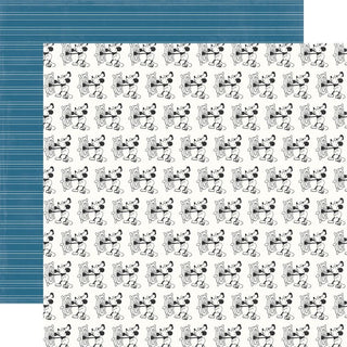 Whistle While You Sail - Echo Park Mouse and Me Cardstock 12