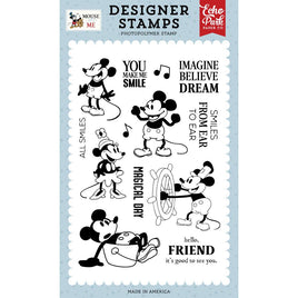 Captain Mouse - Echo Park Mouse And Me Stamp Set