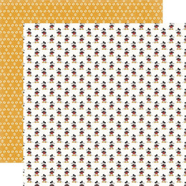 Smiling Mouse Pal - Echo Park Mouse and Me Cardstock 12"X12"