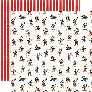 Adventure Mouse - Echo Park Mouse and Me Cardstock 12
