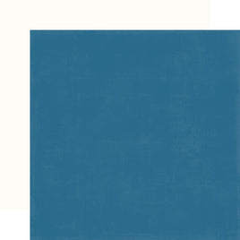 Blue / Cream - Echo Park Mouse and Me Cardstock 12"X12"