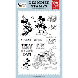 Retro Mouse Pal - Echo Park Mouse And Me Stamp Set