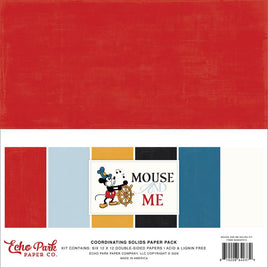 Mouse And Me - Echo Park Solids Kit 12"X12"