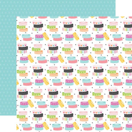 Washi Tape Stacks - Echo Park Craft Room Cardstock 12"X12"