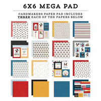 Mouse And Me - Echo Park Cardmakers MegaPad 6"X6"