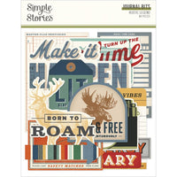 Rustic Legend - Simple Stoires Journal Bits & Pieces Die Cuts