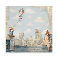 Family - Stamperia Single-Sided Paper Pad 12"X12" 22/Pkg