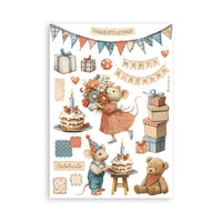 Family - Stamperia A5 Washi Pad 8/Pkg